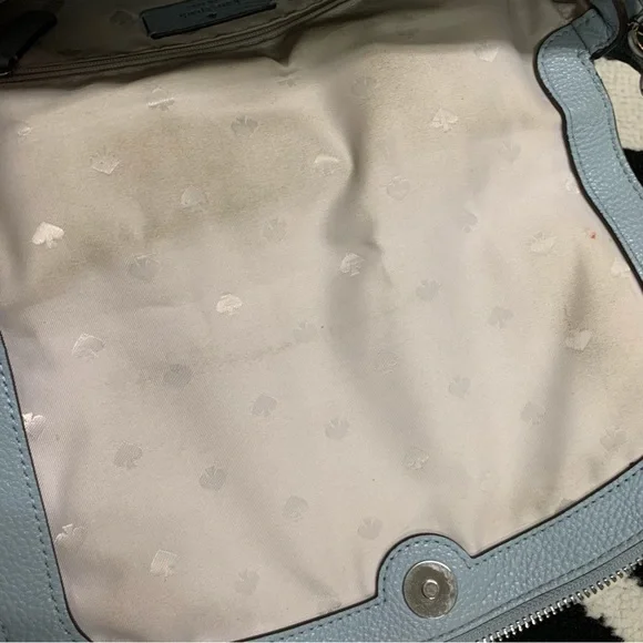 Kate Spade Jackson Blue Flap Shoulder Bag - Picture 15 of 15